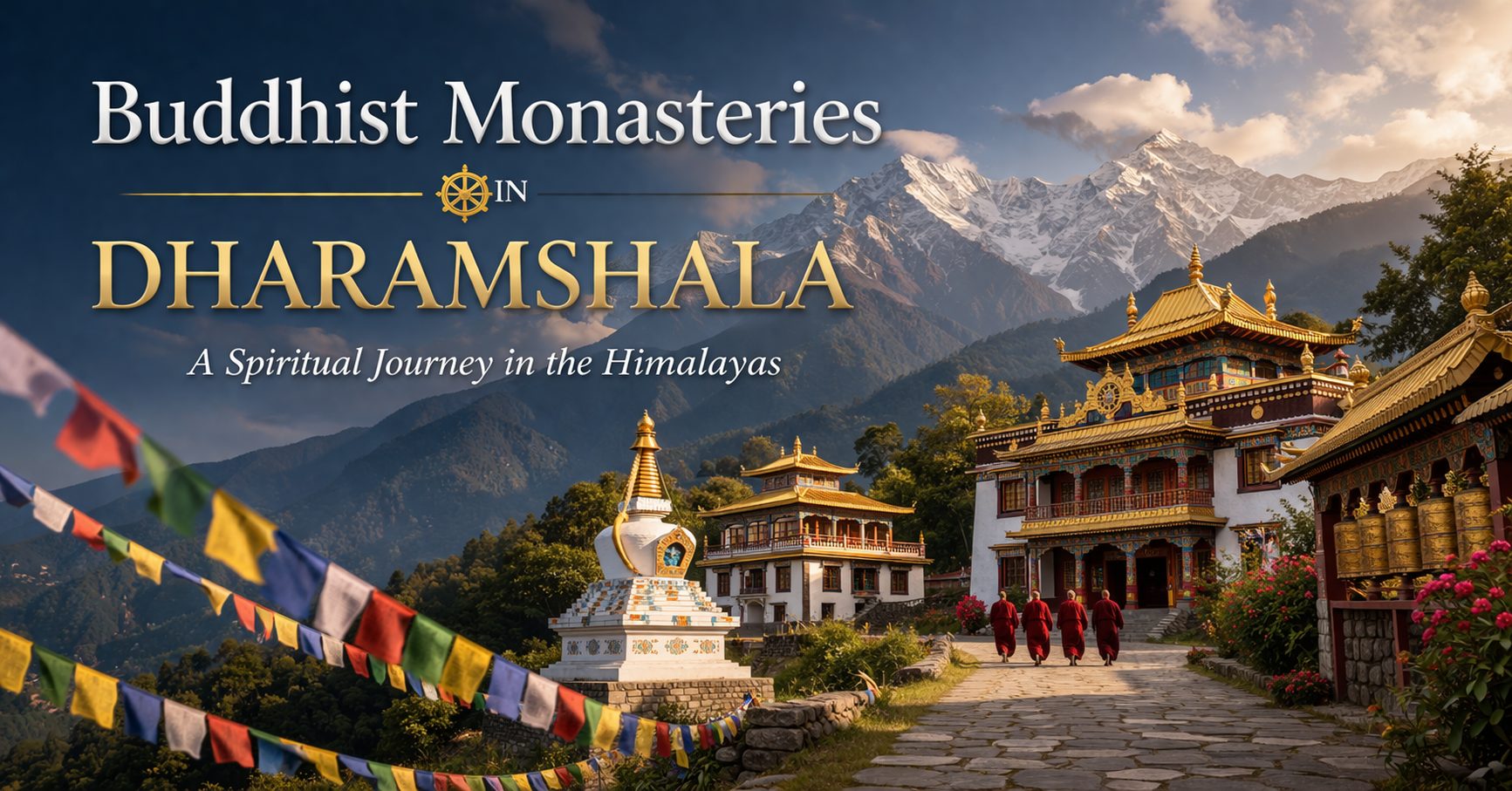 Buddhist Monasteries in Dharamshala
