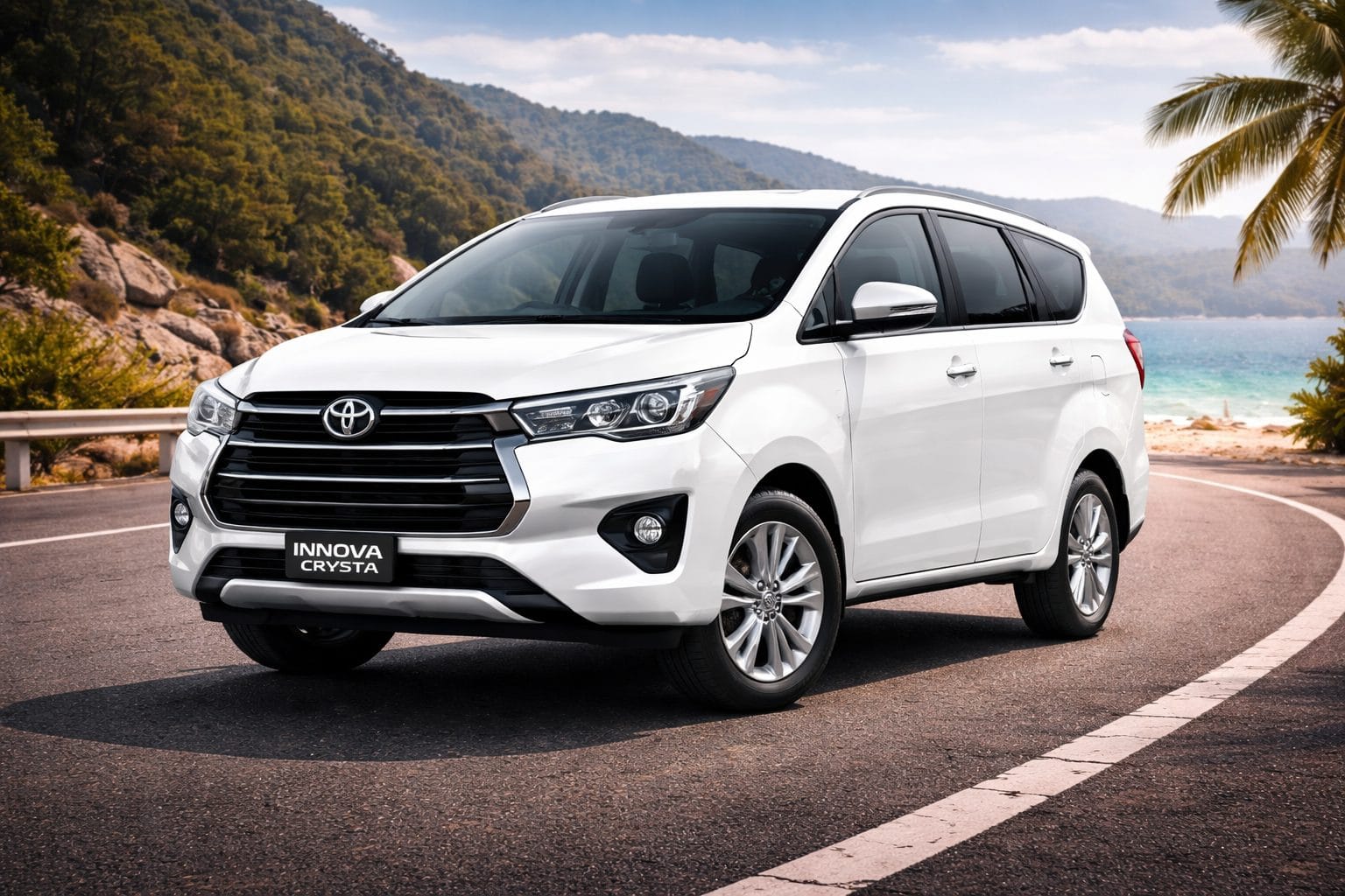 Innova Crysta 7 seater taxi dharamshala