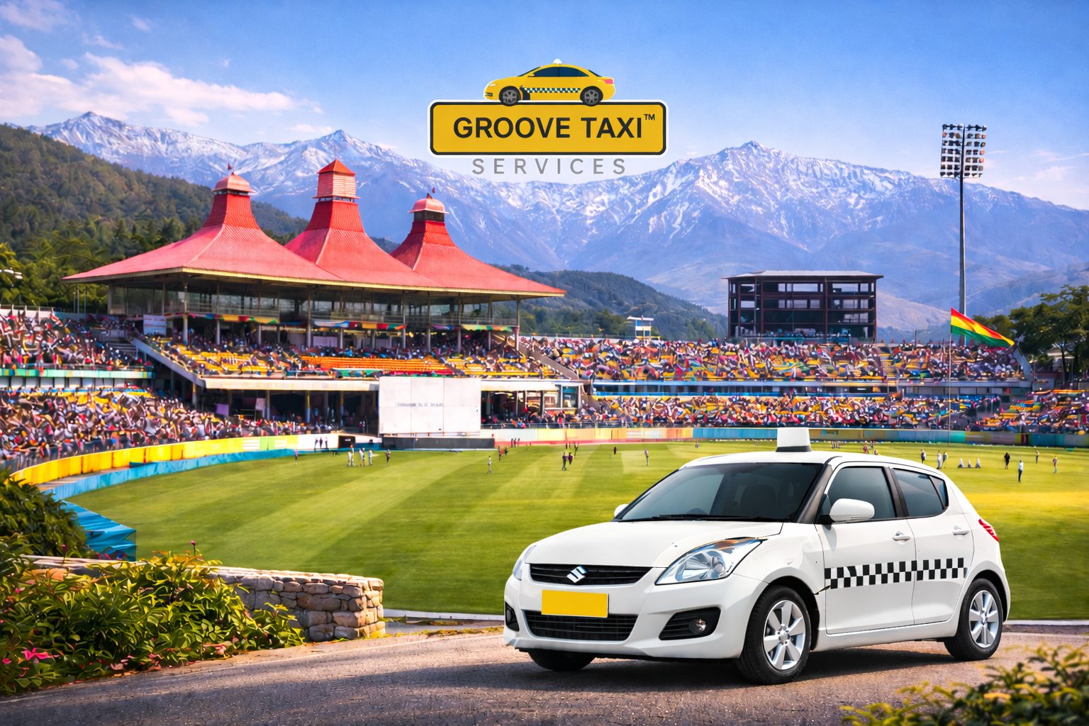 Best Taxi Service In Dharamshala For Cricket Stadium Visit