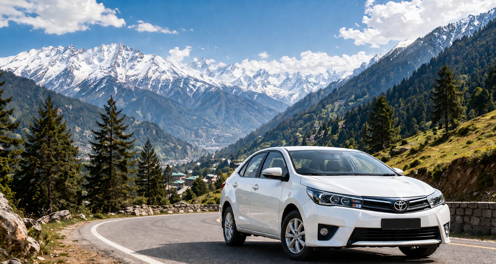 Best Taxi Service from Dharamshala to Manali