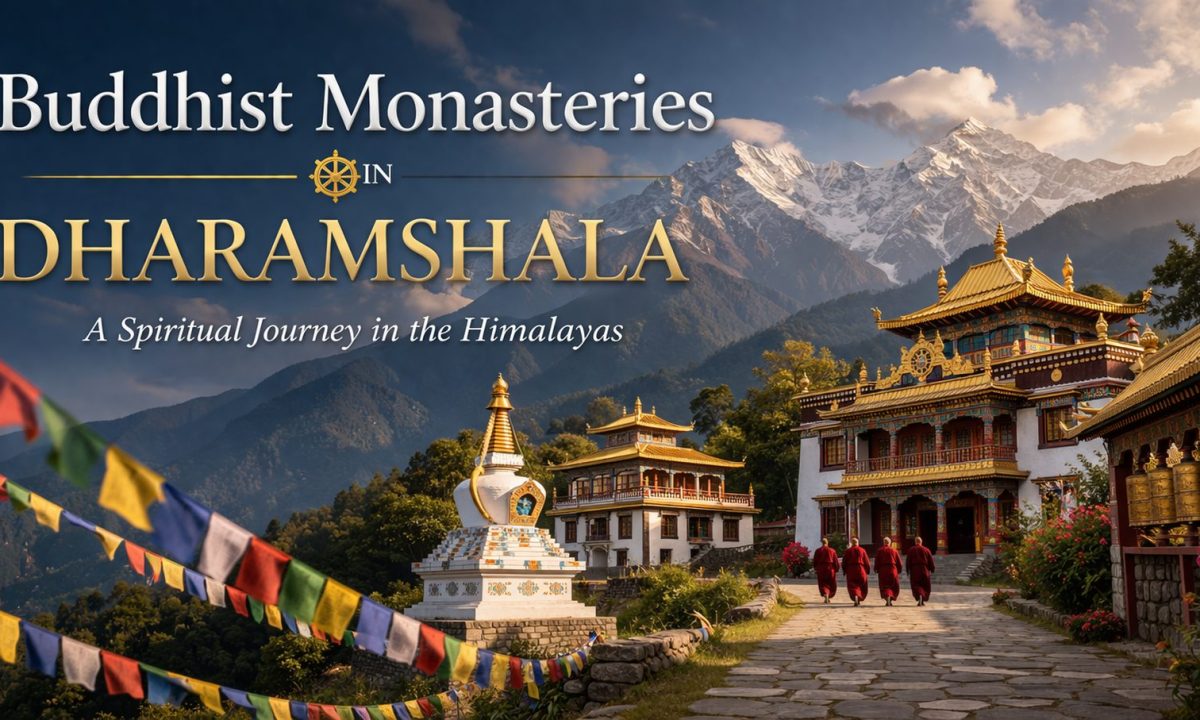 Buddhist Monasteries in Dharamshala