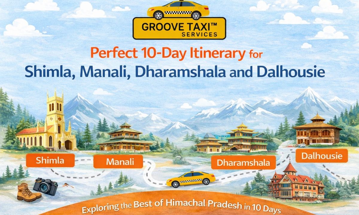 Perfect 10-Day Itinerary for Shimla, Manali, Dharamshala, and Dalhousie